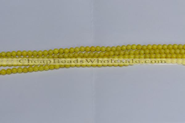 CMJ36 15.5 inches 4mm round Mashan jade beads wholesale