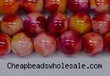 CMJ403 15.5 inches 10mm round rainbow jade beads wholesale