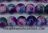 CMJ410 15.5 inches 10mm round rainbow jade beads wholesale