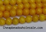 CMJ44 15.5 inches 6mm round Mashan jade beads wholesale