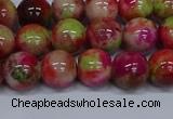 CMJ480 15.5 inches 10mm round rainbow jade beads wholesale