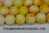 CMJ508 15.5 inches 10mm round rainbow jade beads wholesale