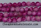 CMJ526 15.5 inches 4mm round rainbow jade beads wholesale