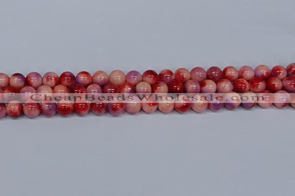 CMJ620 15.5 inches 10mm round rainbow jade beads wholesale