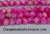 CMJ638 15.5 inches 4mm round rainbow jade beads wholesale