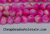 CMJ639 15.5 inches 6mm round rainbow jade beads wholesale