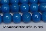 CMJ67 15.5 inches 10mm round Mashan jade beads wholesale