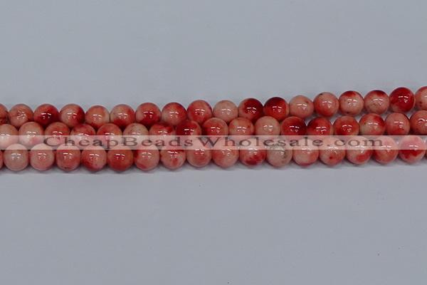 CMJ684 15.5 inches 12mm round rainbow jade beads wholesale