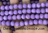 CMJ818 15.5 inches 10mm round matte Mashan jade beads wholesale