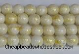 CMJ900 15.5 inches 4mm round Mashan jade beads wholesale