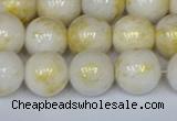 CMJ902 15.5 inches 8mm round Mashan jade beads wholesale