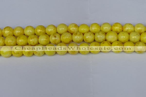 CMJ908 15.5 inches 10mm round Mashan jade beads wholesale