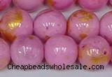 CMJ918 15.5 inches 10mm round Mashan jade beads wholesale