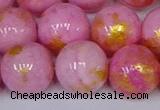 CMJ919 15.5 inches 12mm round Mashan jade beads wholesale