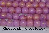 CMJ920 15.5 inches 4mm round Mashan jade beads wholesale