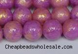 CMJ922 15.5 inches 8mm round Mashan jade beads wholesale