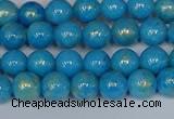 CMJ950 15.5 inches 4mm round Mashan jade beads wholesale