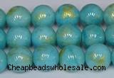 CMJ966 15.5 inches 6mm round Mashan jade beads wholesale