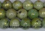 CMJ982 15.5 inches 8mm round Mashan jade beads wholesale