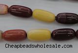 CMK125 15.5 inches 8*16mm drum mookaite beads wholesale