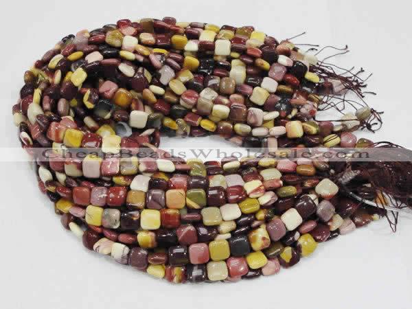 CMK78 15.5 inches 12*12mm square mookaite gemstone beads wholesale