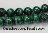 CMN153 AA grade 12mm round natural malachite beads Wholesale