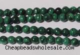 CMN202 15.5 inches 4mm round natural malachite beads wholesale