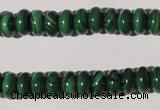 CMN206 15.5 inches 5*9mm rondelle natural malachite beads wholesale