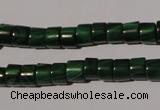 CMN236 15.5 inches 5*7mm heishi natural malachite beads wholesale