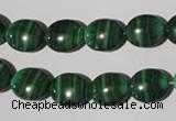 CMN271 15.5 inches 10*12mm oval natural malachite beads wholesale