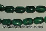 CMN303 15.5 inches 8*12mm rectangle natural malachite beads wholesale