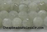 CMS1042 15.5 inches 8mm faceted round A grade white moonstone beads