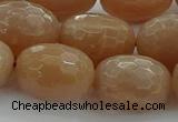 CMS1102 15.5 inches 15*20mm faceted rice moonstone gemstone beads