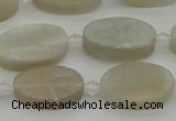 CMS1141 15.5 inches 12*20mm oval moonstone gemstone beads