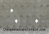 CMS1480 15.5 inches 2*4mm faceted rondelle white moonstone beads