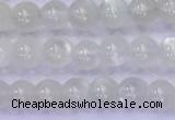 CMS1485 15.5 inches 4mm round white moonstone beads wholesale