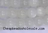 CMS1486 15.5 inches 6mm round white moonstone beads wholesale