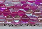 CMS1541 15.5 inches 6mm round synthetic moonstone beads wholesale