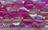 CMS1543 15.5 inches 10mm round synthetic moonstone beads wholesale