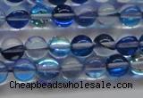 CMS1581 15.5 inches 6mm round synthetic moonstone beads wholesale