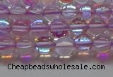 CMS1591 15.5 inches 6mm round synthetic moonstone beads wholesale