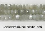 CMS1657 15.5 inches 6*12mm - 8*13mm faceted tyre moonstone beads