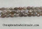 CMS1799 15.5 inches 10*14mm faceted oval AB-color moonstone beads