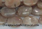 CMS18 15.5 inches 16*20mm oval moonstone gemstone beads wholesale