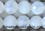 CMS1860 15.5 inches 6mm faceted round white moonstone gemstone beads