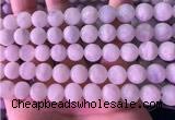 CMS1918 15.5 inches 12mm round white moonstone beads wholesale