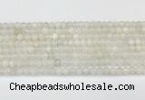 CMS2024 15.5 inches 4mm round white moonstone beads wholesale