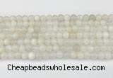 CMS2026 15.5 inches 6mm round white moonstone beads wholesale