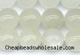 CMS2156 15 inches 10mm round white moonstone beads