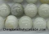 CMS217 15.5 inches 16mm round white moonstone gemstone beads